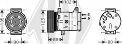 Diederichs DCK1484 - Compressore, Climatizzatore autozon.pro