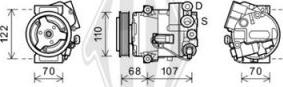 Diederichs DCK1434 - Compressore, Climatizzatore autozon.pro