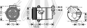 Diederichs DCK1427 - Compressore, Climatizzatore autozon.pro