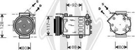 Diederichs DCK1478 - Compressore, Climatizzatore autozon.pro