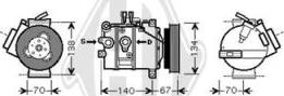 Diederichs DCK1594 - Compressore, Climatizzatore autozon.pro