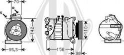 Diederichs DCK1595 - Compressore, Climatizzatore autozon.pro