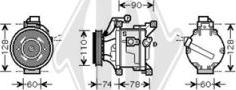 Diederichs DCK1544 - Compressore, Climatizzatore autozon.pro