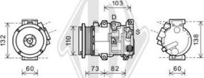 Diederichs DCK1555 - Compressore, Climatizzatore autozon.pro