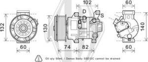 Diederichs DCK1556 - Compressore, Climatizzatore autozon.pro