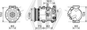 Diederichs DCK1565 - Compressore, Climatizzatore autozon.pro