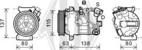 Diederichs DCK1509 - Compressore, Climatizzatore autozon.pro