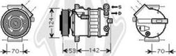 Diederichs DCK1516 - Compressore, Climatizzatore autozon.pro