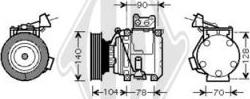 Diederichs DCK1531 - Compressore, Climatizzatore autozon.pro