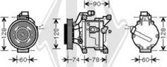 Diederichs DCK1537 - Compressore, Climatizzatore autozon.pro