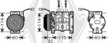 Diederichs DCK1524 - Compressore, Climatizzatore autozon.pro