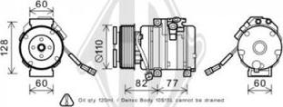 Diederichs DCK1521 - Compressore, Climatizzatore autozon.pro