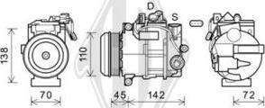 Diederichs DCK1699 - Compressore, Climatizzatore autozon.pro