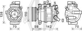 Diederichs DCK1694 - Compressore, Climatizzatore autozon.pro