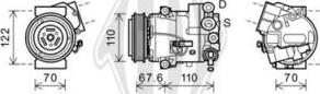 Diederichs DCK1695 - Compressore, Climatizzatore autozon.pro