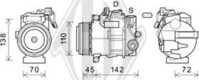 Diederichs DCK1698 - Compressore, Climatizzatore autozon.pro