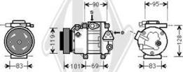 Diederichs DCK1642 - Compressore, Climatizzatore autozon.pro