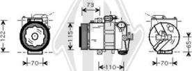 Diederichs DCK1603 - Compressore, Climatizzatore autozon.pro