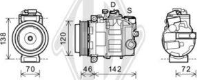 Diederichs DCK1602 - Compressore, Climatizzatore autozon.pro