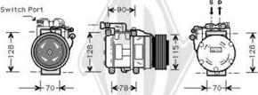 Diederichs DCK1607 - Compressore, Climatizzatore autozon.pro