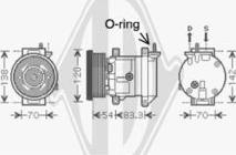 Diederichs DCK1614 - Compressore, Climatizzatore autozon.pro