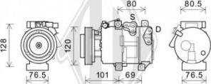 Diederichs DCK1687 - Compressore, Climatizzatore autozon.pro