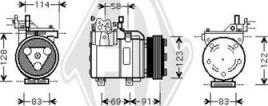 Diederichs DCK1630 - Compressore, Climatizzatore autozon.pro