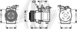 Diederichs DCK1673 - Compressore, Climatizzatore autozon.pro