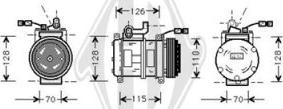 Diederichs DCK1095 - Compressore, Climatizzatore autozon.pro