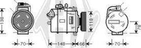 Diederichs DCK1045 - Compressore, Climatizzatore autozon.pro