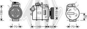 Diederichs DCK1043 - Compressore, Climatizzatore autozon.pro