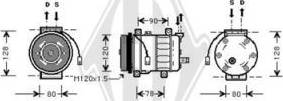 Diederichs DCK1002 - Compressore, Climatizzatore autozon.pro