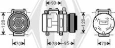 Diederichs DCK1019 - Compressore, Climatizzatore autozon.pro