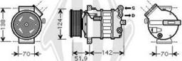 Diederichs DCK1011 - Compressore, Climatizzatore autozon.pro