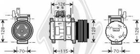 Diederichs DCK1086 - Compressore, Climatizzatore autozon.pro