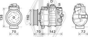 Diederichs DCK1081 - Compressore, Climatizzatore autozon.pro