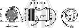 Diederichs DCK1035 - Compressore, Climatizzatore autozon.pro