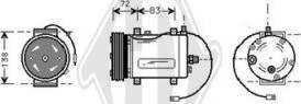 Diederichs DCK1036 - Compressore, Climatizzatore autozon.pro