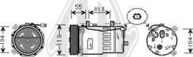 Diederichs DCK1026 - Compressore, Climatizzatore autozon.pro