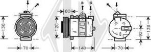 Diederichs DCK1021 - Compressore, Climatizzatore autozon.pro