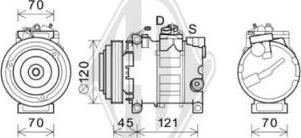 Diederichs DCK1079 - Compressore, Climatizzatore autozon.pro