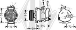 Diederichs DCK1072 - Compressore, Climatizzatore autozon.pro