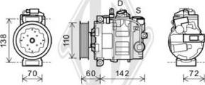 Diederichs DCK1077 - Compressore, Climatizzatore autozon.pro