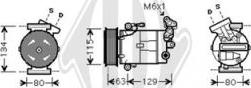 Diederichs DCK1197 - Compressore, Climatizzatore autozon.pro