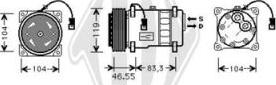 Diederichs DCK1159 - Compressore, Climatizzatore autozon.pro