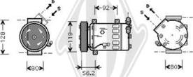 Diederichs DCK1161 - Compressore, Climatizzatore autozon.pro