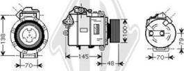 Diederichs DCK1105 - Compressore, Climatizzatore autozon.pro