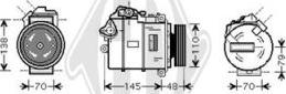 Diederichs DCK1100 - Compressore, Climatizzatore autozon.pro