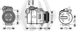 Diederichs DCK1101 - Compressore, Climatizzatore autozon.pro