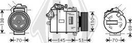 Diederichs DCK1103 - Compressore, Climatizzatore autozon.pro